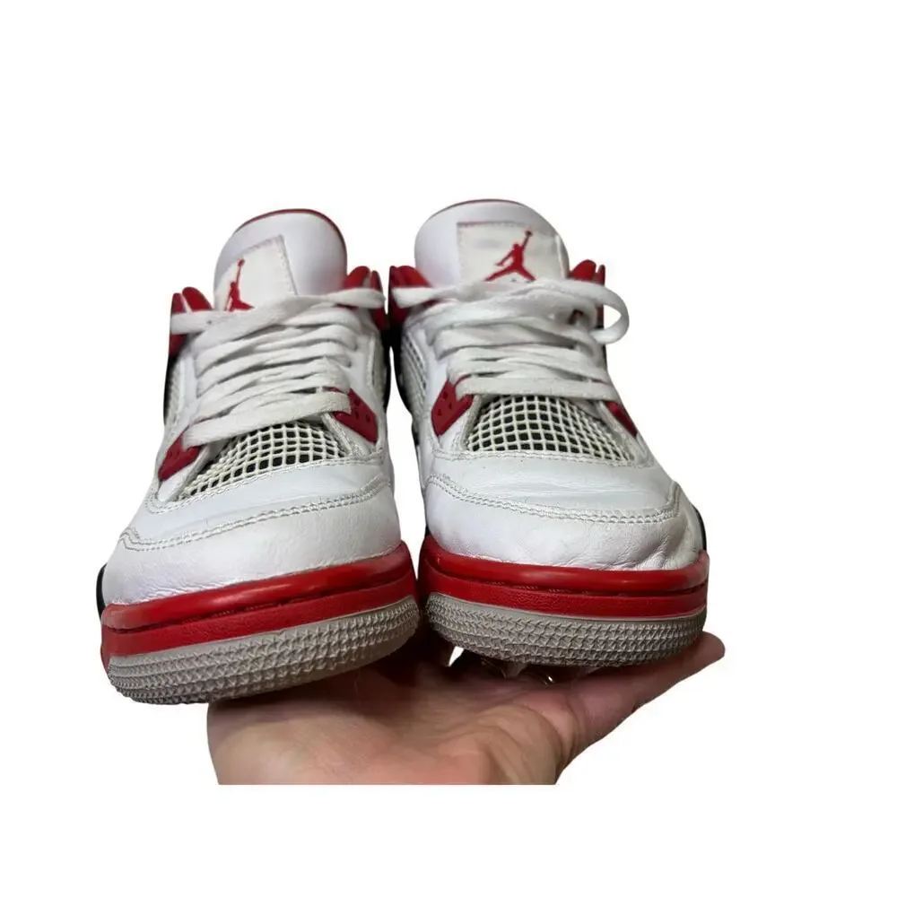 Nike Air Jordan 4 Fire Red Retro Shoes | Gs Og | Youth Boys Size 6.5 | Rare